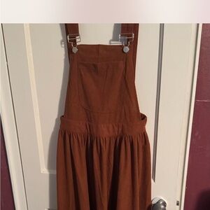 Rust Brown Polyester Garment